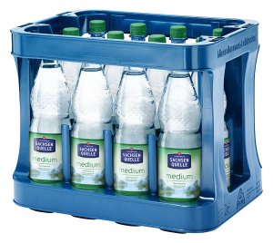 Ileburger Sachsenquelle Mineralwasser Medium